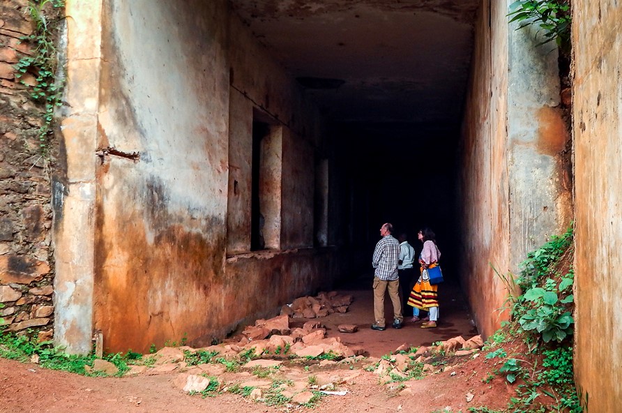A view of Amin's infamous torture chambers located within Kabaka Palace Mengo Lubiri in Kampala.