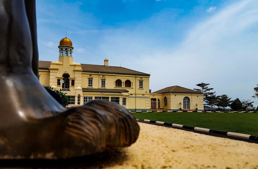 Tourists visit Kabaka's Palace in Mengo to explore its rich history and cultural significance