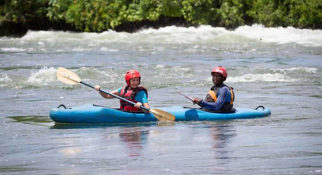 kayaking and canoeing in jinja