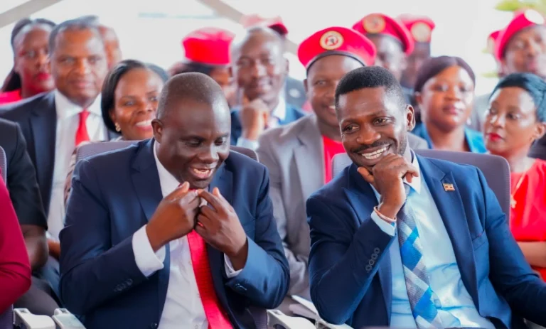 NUP leaders at a Buganda region training session ahead of 2026 elections.