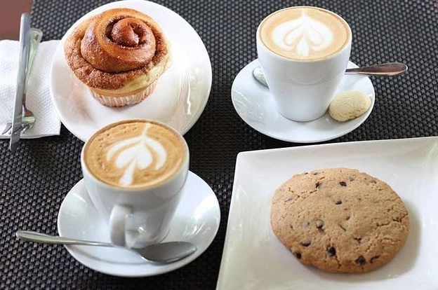 Prunes Café, along Wampewo Avenue, in Kampala