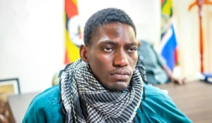 Kasim Ssebudde, NUP supporter, appears with torture wounds after abduction